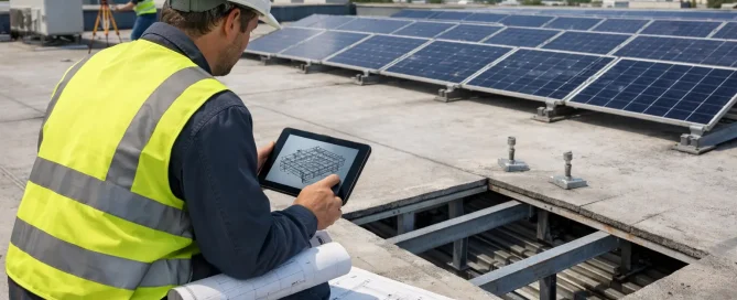 Gewerbedach Statik prüfen vor der PV-Planung